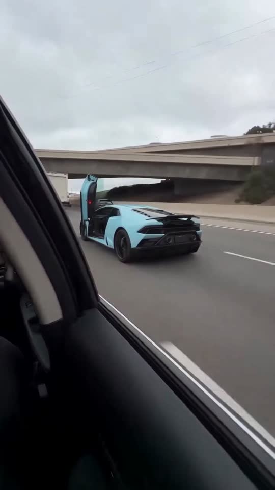 Supercar Highway Disaster Crash