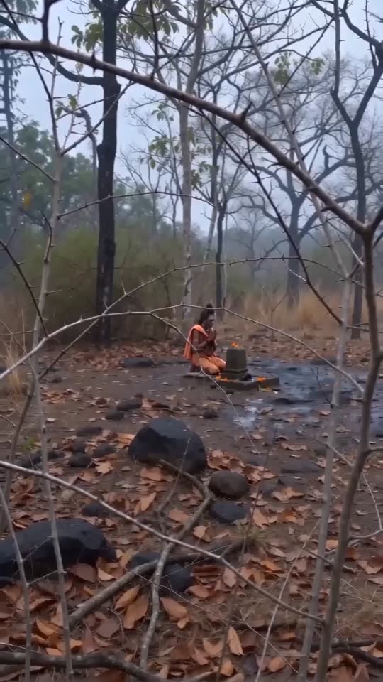 Tiger Guarding Forest Shrine